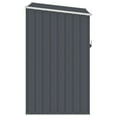 thumbnail image 6 of vidaXL Garden Shed Outdoor Storage House Backyard Garage Galvanized Steel, 6 of 15