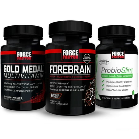 Force Factor Synergy Stack to Holistically Improve Brain, Digestive, & Overall