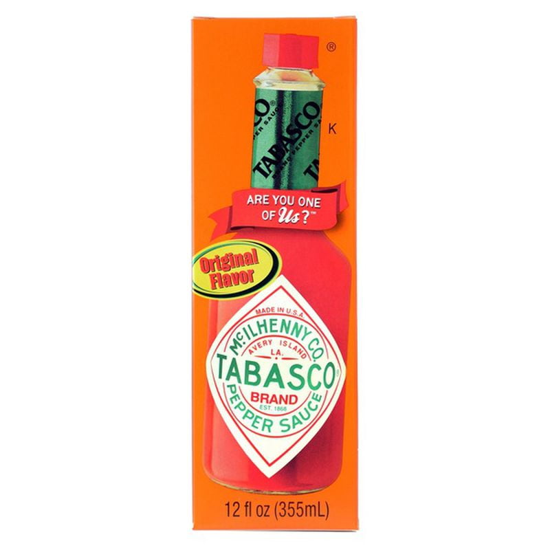McIlhenny Tabasco Original Flavor Pepper Sauce 12 oz (Pack of 6