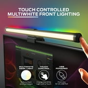 Monster LED Duo Monitor Light Bars with Smart Color Control & Razer Chroma Integration, for Christmas, Halloween, Party, Gameday and More