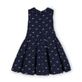 thumbnail image 4 of Hope & Henry Girls' Sleeveless Dress with Gathered Waist and Bow Detail, 4 of 4