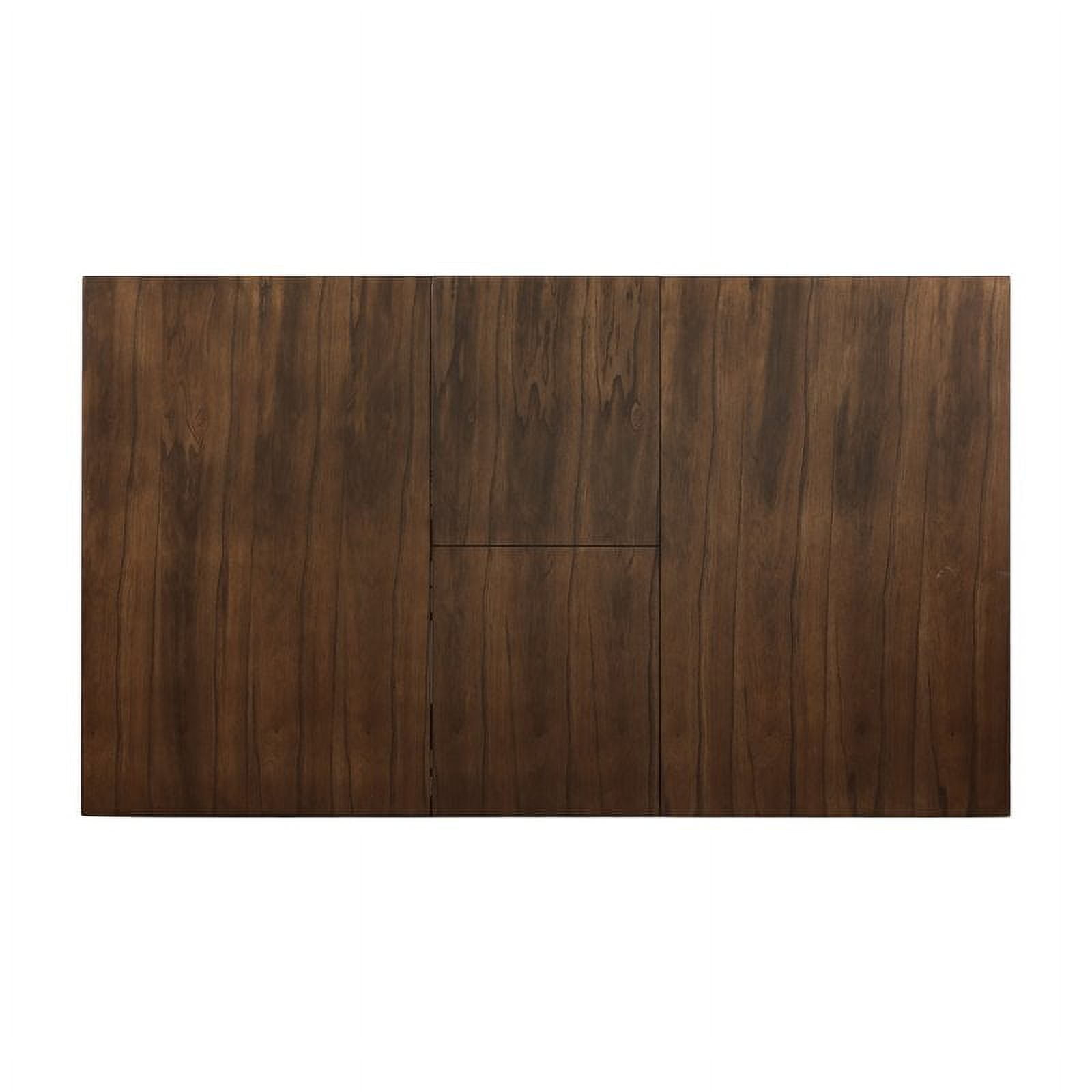 Topline Home Furnishings Dark Brown Dining Table