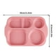 thumbnail image 2 of Platos gruesos para estudiantes, vajilla divisoria para cafetería, platos multiusos, diseño elegante, para niños, platos duraderos para servir, juegos de comedor escolar, 2 of 8
