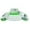 Green, variant on Inflatable Pool Float, PVC Pool Lounger, Floating Recliner Chair with Cup Holders, Durable Waterproof Summer Pool Accessory, Comfortable Ergonomic Design, Easy to Inflate and Store
