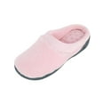 thumbnail image 3 of Isotoner  Microterry Pillowstep Satin Clog Slipper (Women), 3 of 6