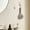 💖White_Hot#541, variant on Wall Hooks, Pivoting Hook for Bathroom Kitchen Dorm Room, Adjustable Silica and Iron Design, Drill-Free Low-Profile Wall Mount