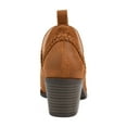 thumbnail image 4 of Journee Womens Sophie Pull On Stacked Heel Booties, 4 of 10