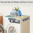 thumbnail image 2 of Leaf Washing Machine Dust Cover Pad, Non-slip Washer and Dryer Covers for The Top, Protector Mat for Washer Dryer Aesthetics Home Decor, 23.6" x 19.7", 2 of 6