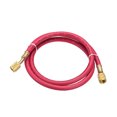 thumbnail image 1 of Uxcell 3.94ft 1/4 SAE Thread 600PSI Refrigeration Charging Hose Tube Rubber Red, 1 of 5