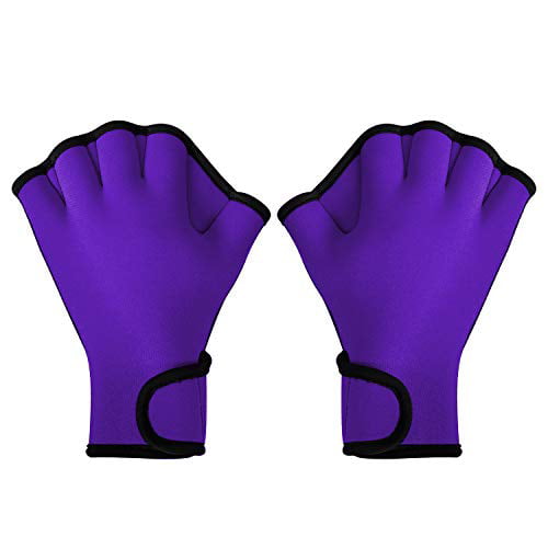 Webbed Swim Gloves Well Stitching No Fading TAGVO Aquatic Gloves for Helping Upper Body Resistance Sizes for Men Women Adult Children Aquatic Fitness Water Resistance Training 