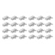 thumbnail image 1 of Cerraduras para puertas corredizas Riwesomey 12 unids/set Acero inoxidable Plateado Estilo largo, 1 of 6