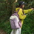 thumbnail image 4 of AUXDIQ Hiking Backpack 25L Lightweight Backpack Travel Daypack for Women Men Purple, 4 of 6