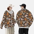 thumbnail image 4 of Daiia Cute Lion Tiger UPF 50+ Sun Protection Hoodie Jacket Lightweight Long Sleeve Sun Shirt for Women Men with Pocket Hiking Outdoor-XX-Large, 4 of 7