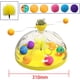 thumbnail image 2 of Juguetes interactivos para gatos amarillos - Juguetes para gatos con hierba gatera - Plumas y bolas - Juguetes interactivos para gatos - Juguetes inteligentes para ejercicio de gatos en interiores JM, 2 of 5