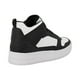 thumbnail image 2 of Tenis Bota Hgn by Mr Shu Velcro Basquet Urbanos Sport negro 23 HGN by MR SHU 2029, 2 of 5