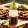 thumbnail image 6 of Outdoor Camping Squeeze Sauce Bottle, Lightweight Refillable Condiment Container with Leak‑resistant Cap for Picnic, Barbecue and Daily Kitchen Storage (Green), 6 of 8