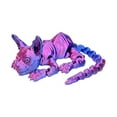 thumbnail image 7 of BAELLERT 3D Printed Hairless Cat Figurine Movable Joints Sphynx Cat Figure Articulated Animal Model Toy Home Office Bookshelf Desktop Decoration Ornament, 7 of 7