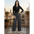 thumbnail image 2 of PANTALONES RELAJADOS PARA MUJER DE DISEÑO UNICO WIDE LEGS DE CINTURA ALTA, 2 of 5