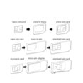 thumbnail image 4 of 10 Ensembles Adaptateurs de Carte SIM Nano Micro Mini Standard Kit Outils d'Adaptateur, 4 of 6