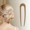 thumbnail image 2 of Ofertas Únicas 1 Pc Pin Chignon U-shaped Horquilla para Mujeres Caqui, 2 of 5