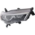 thumbnail image 3 of For Toyota 4Runner 2014 2015 2016 Headlight Unit Black Bezel Pair Driver and Passenger Side DOT Certified TO2518150, TO2519150, 3 of 4