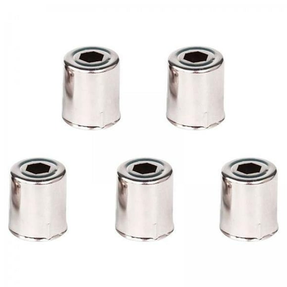 Lipstore 2x5x Microwave Replacement Cap Wear Resistant Oven Parts for Restaurant Office Dark Gray 18x15mm
