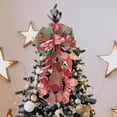 thumbnail image 1 of Lazo Grande Para Adorno De árbol De Navidad, Decoración Navideña Para Porche, Interior Y Exterior, Estilo Festival C Estilo C, 1 of 8