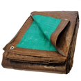 thumbnail image 1 of Bâche en Poly 10 x 12 Pieds Marron & Vert, 1 of 1