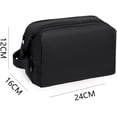 thumbnail image 4 of Neceser de Viaje para Hombre y Mujer, Bolsa de Baño Gran Capacidad, Organizador Bolsa Maquillaje Higiene Baño (Negro), 4 of 4