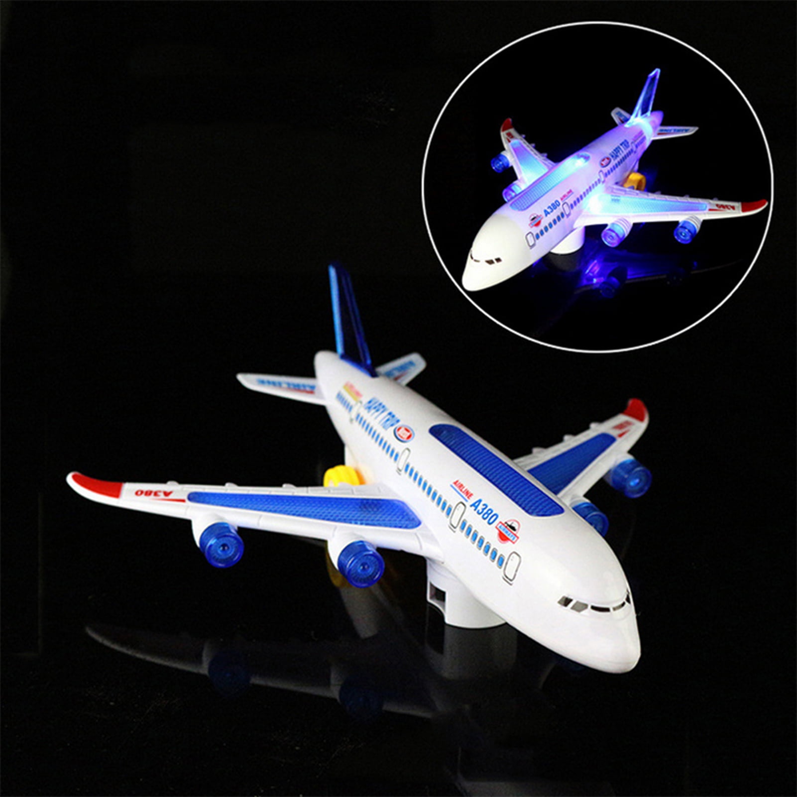 Buy Happy Date Toysery Airplane or Airbus Toy with Beautiful and ...