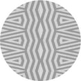 thumbnail image 1 of Ahgly Company Indoor Round Patterned Gunmetal Gray Area Rugs, 8' Round, 1 of 6
