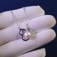 thumbnail image 2 of Collar de calabaza de perlas naturales mujer 925 collar de calabaza de plata esterlina moda simple cadena de clavícula, 2 of 2