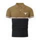 thumbnail image 5 of Blusa y camisa de manga corta con cuello vuelto para hombre, blusa de manga larga con solapa y botones estampados, blusa de poliéster para hombre, 5 of 5