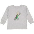 thumbnail image 3 of Inktastic Mardi Gras Crayfish Artsy Boys or Girls Long Sleeve Toddler T-Shirt, 3 of 5