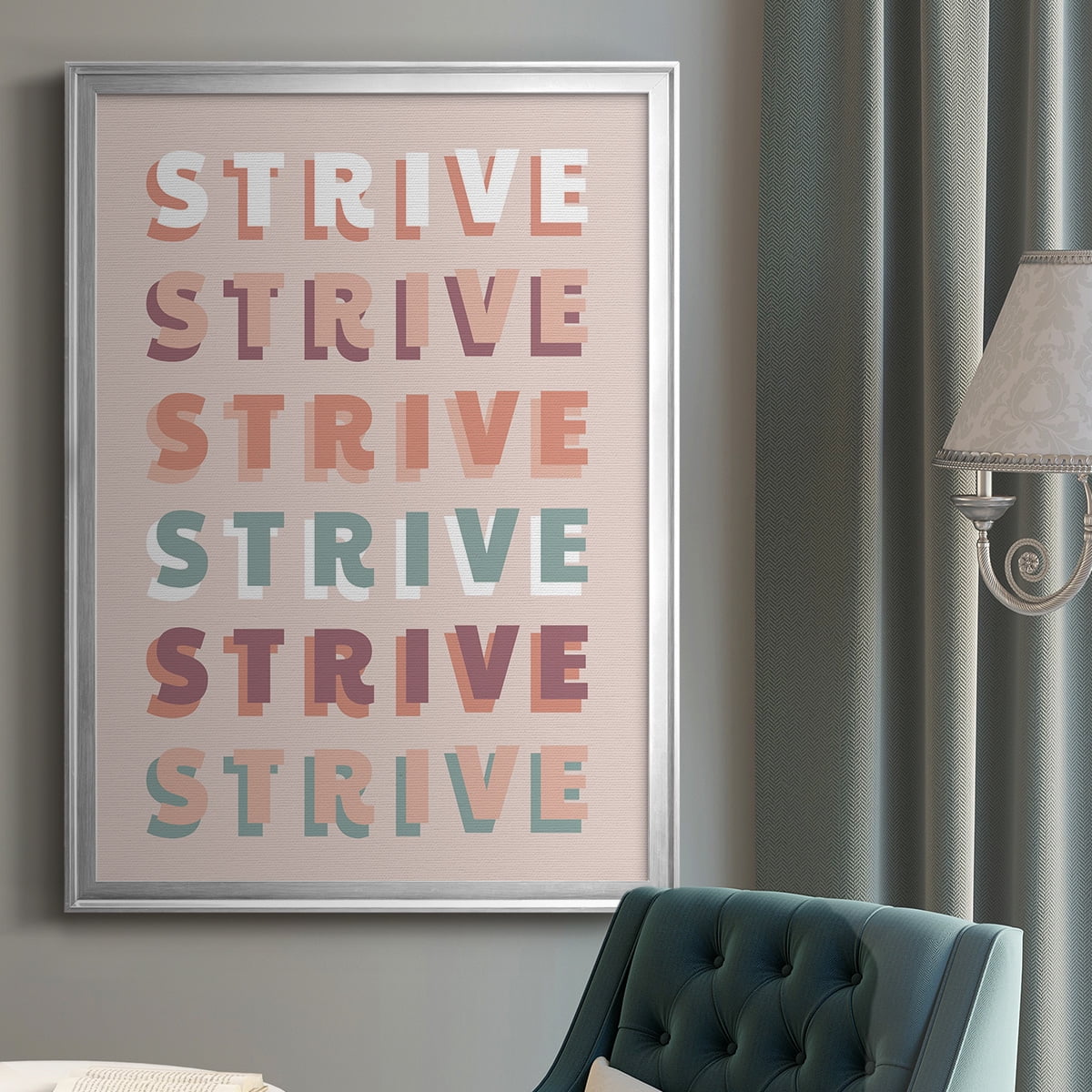 Strive Premium Framed Print - Ready to Hang