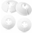 thumbnail image 1 of EcoNesxp 15mm Diameter Hose White Case Pack Plastic Radiator Hose Cap Radiator Hose Clamp Pipe Clamp for, 1 of 5