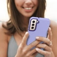 thumbnail image 7 of Samsung Galaxy S22+ Case/S22 Plus Case, Dteck Heavy Duty Shockproof Rugged Anti-Drop Hybrid Durable 3-Layer Protective Phone Case Cover Compatible with Samsung Galaxy S22+/S22 Plus 6.6 in,Light Purple, 7 of 7
