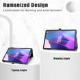 thumbnail image 2 of Labanema Compatible with Lenovo Tab P11 Pro Gen 2 Case,PU Leather Folio 2-folding Stand Cover for Lenovo Tab P11 Pro Gen 2 TB132FU 11.2" Tablet,Black, 2 of 6