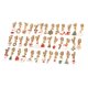 thumbnail image 5 of Linda bobina para rastas, 38 piezas, accesorios navideños para rastas, accesorios para rastas de aleación, bobina para el cabello de aleación, funcionamiento suave, 5 of 12