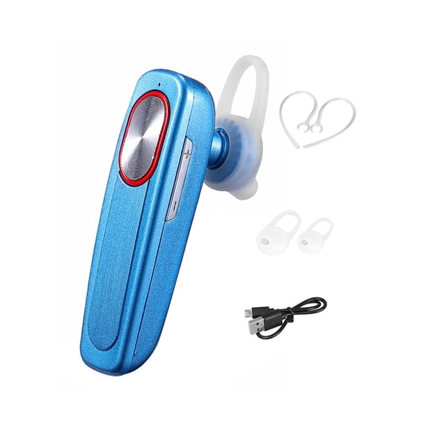 Auriculares Bluetooth 4.1 Auriculares para una sola empresa Sonido estéreo Llamada manos libres Auriculares inalámbricos, Azul claro Methold EL001946-07B