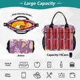 thumbnail image 4 of Ckdifva Delicious Ice Cream Cooler Bag Cooler Cooling Tote Lunch Bag Lunch Box Front Pocket with Shoulder Strap, 4 of 6