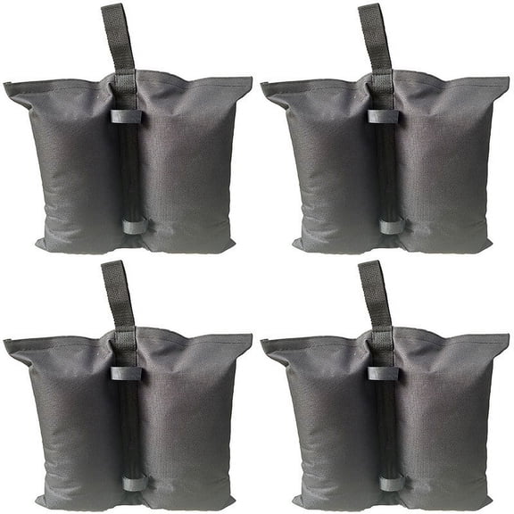 Sktrjpolfis 4pcs Waterproof Tent Weight Sand Bags, PVC Heavy Duty Fixing Weights, for Canopy Pop Up Shelter