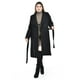 thumbnail image 1 of Abrigo largo con cinto Roman Fashion /Tallas Extras, 3013 (Negro) negro 42, 1 of 5