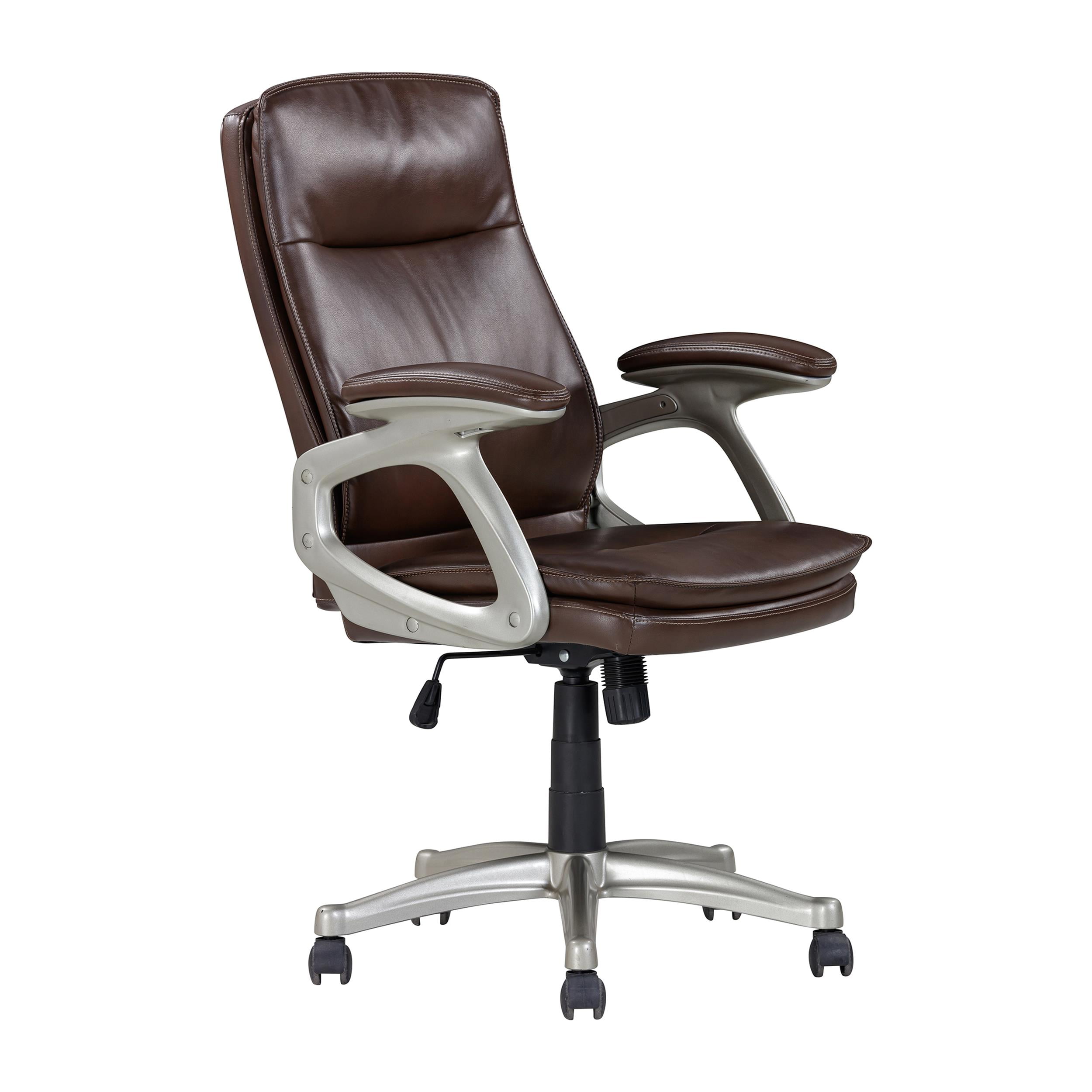 Sealy Kronos Black PU High Back Office Task Chair with Plywood