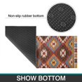 thumbnail image 6 of Colorful Geometric Triangle Diamond Pattern Kitchen Rugs Sets Of 2,Anti Fatigue Kitchen Mat Rugs Non Slip Washable,Decorative Kitchen Floor Mats for Kitchen,Sink,Laundry,17"x30"+17"x47", 6 of 7