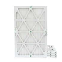 Glasfloss ZL 16x25x1 MERV 10 Pleated AC Furnace Air Filters. Box of 4. Exact Size: 15-1/2 x 24-1/2 x 7/8