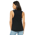 thumbnail image 4 of Bella + Canvas Women's Sleeveless Cotton Jersey Muscle Tank Top Black Tee Pack of 6, S, 4 of 5