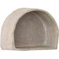 thumbnail image 4 of Creative Co-Op Paper Mache Half Moon Wall Shelf, Gray, 4 of 4