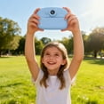 thumbnail image 6 of Kids Instant Print Camera with Double 48MP Cameras, Thermal Printing, Doodle & Recording Features, Safe Eye Protection, Educational Games, Digital Toy Camera Blue, 6 of 6
