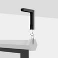 thumbnail image 5 of WALI Universal Projector Screen Ceiling Mount, Wall Hanging Mount L-Brackets, 6 inch Adjustable Extension with Hook Kit, Perfect Projector Screen Placement Hold up to 66 lbs (PSM001-B), Black, 5 of 6
